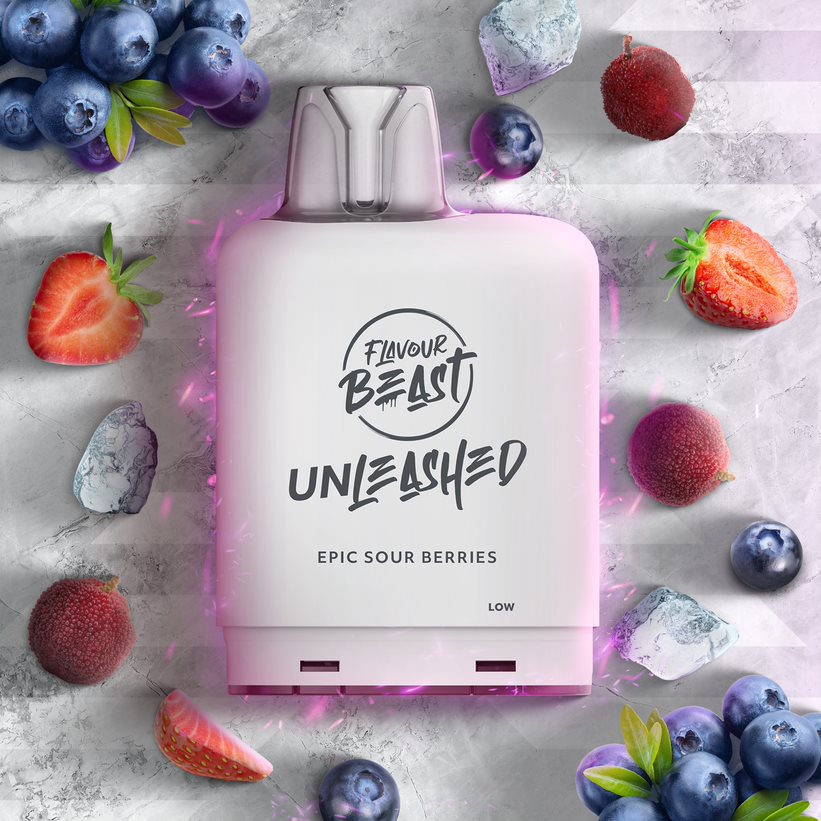 Flavour Beast Unleashed LEVEL X BOOST Pod - 20mL Pre-Filled 20 mg/mL Salt Nicotine Pod