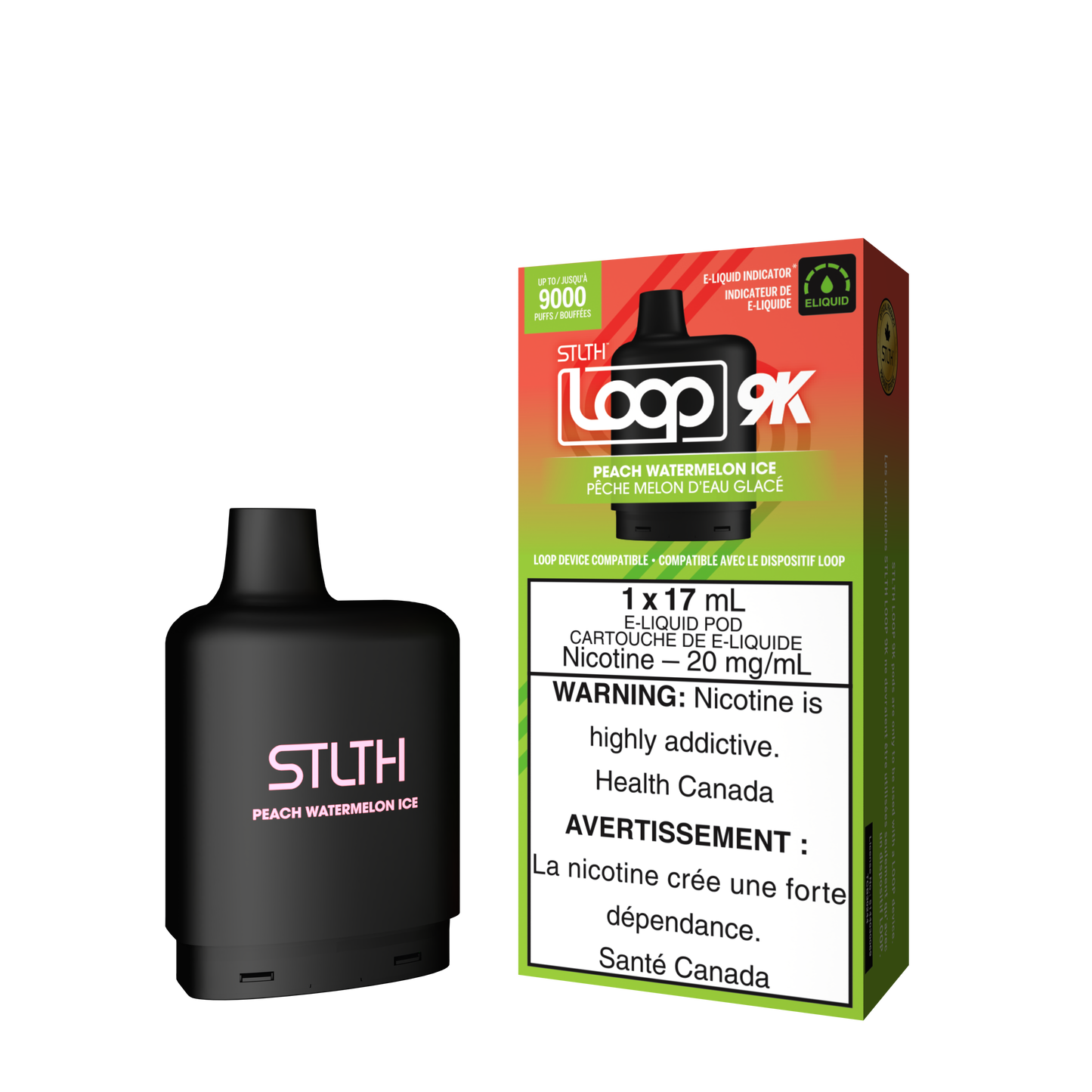 STLTH LOOP 9K Pre Filled Pod - 17mL