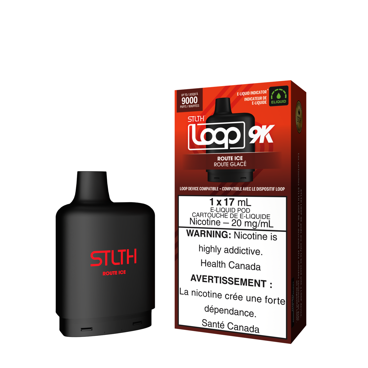 STLTH LOOP 9K Pre Filled Pod - 17mL