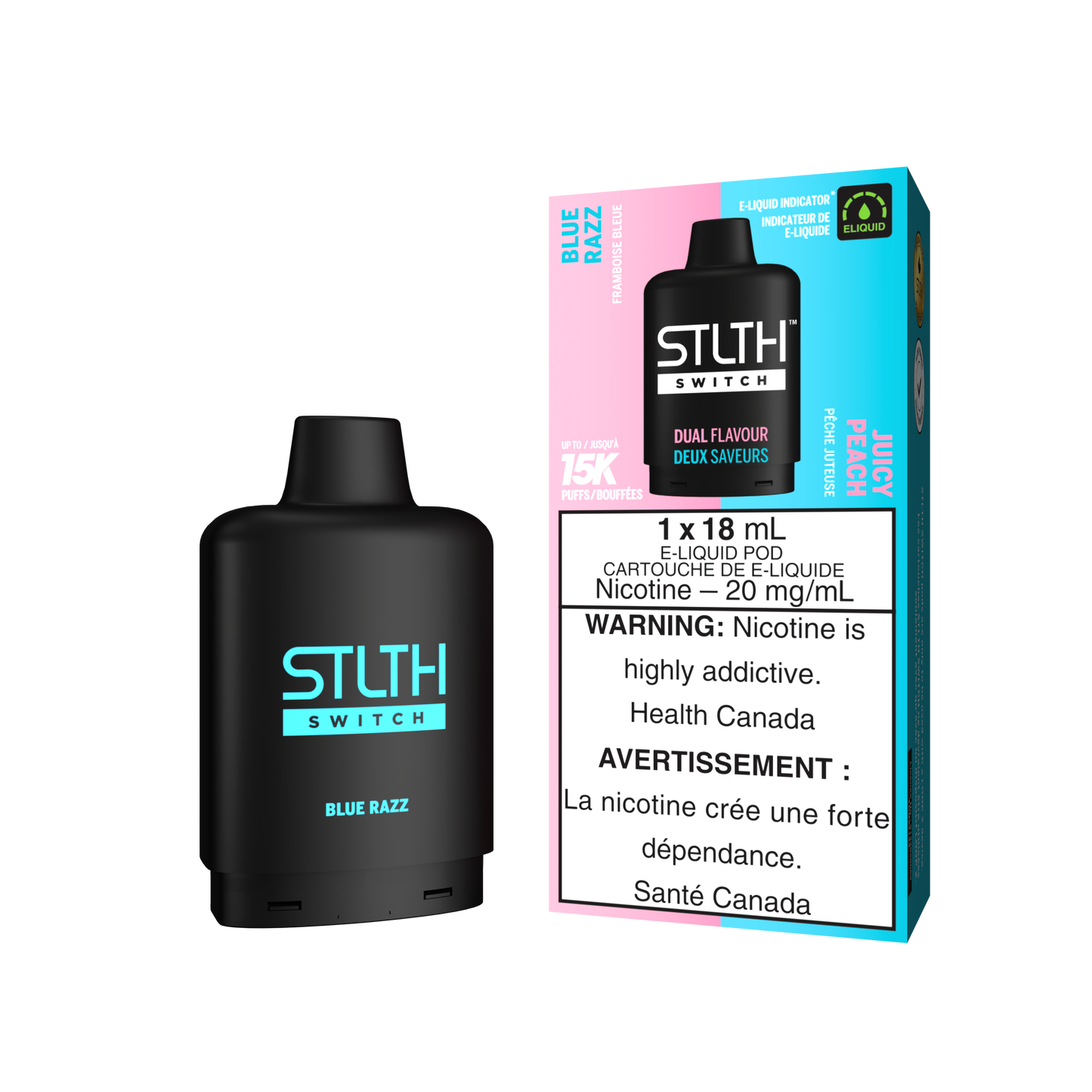 STLTH Loop 2 SWITCH 15K Pre Filled Pod - 18mL