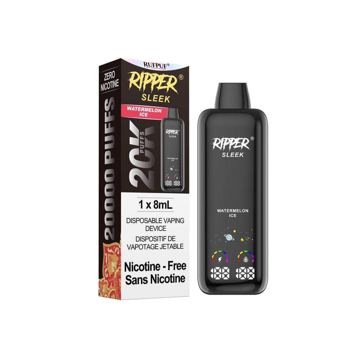 RIPPER SLEEK 8mL (Available in 20mg/mL and Zero Nicotine)
