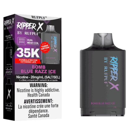 RIPPER X 35K Pod - 20mL Pre-Filled 20 mg/mL Salt Nicotine Pod