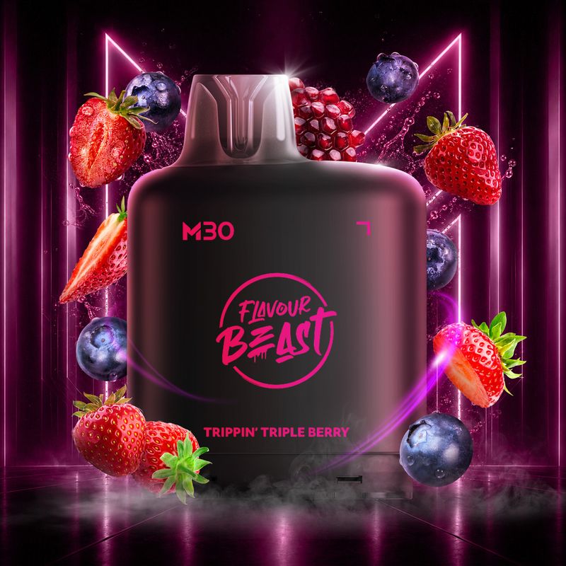 Level X Flavour Beast M30 Series 30mL Pre-Filled Pods - 20mg/mL Salt Nicotine