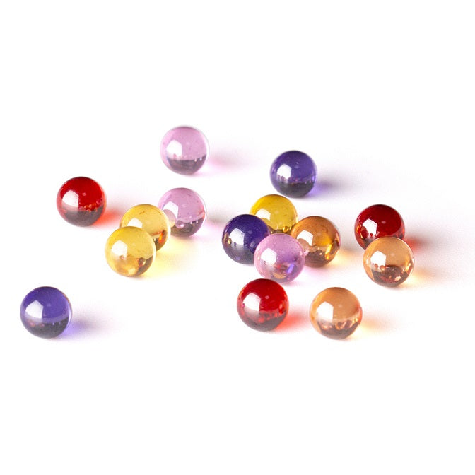 Colourful Terp Pearls, 6 mm, Random Colour (10/pack)
