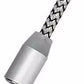 2 in 1 USB charging cable with 360 degree swivel magnetic head